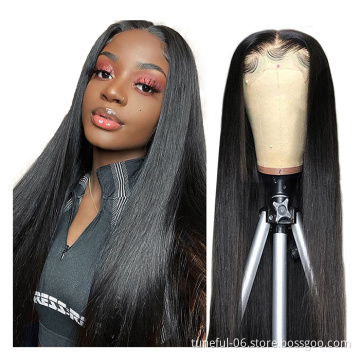 Wholesale 13x6 Brazilian HD Lace Front Wigs, Brazilian Human Hair Wig Lace Front ,Mink Brazilian Hair Wigs For Black Women